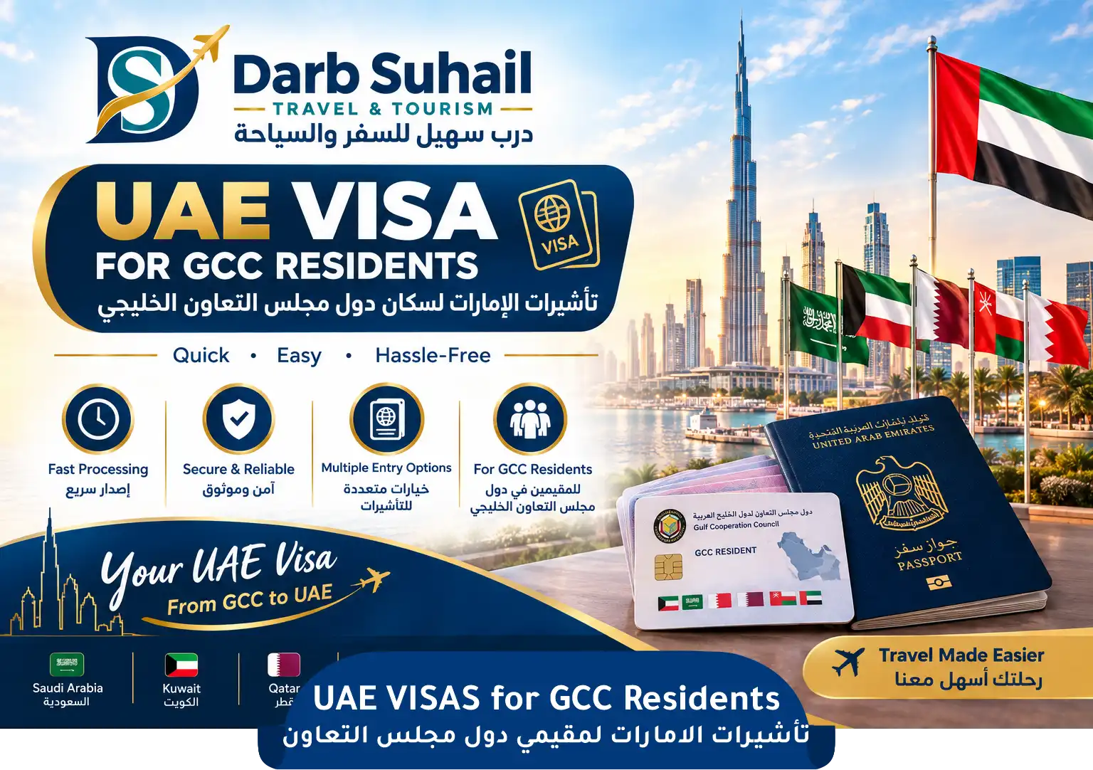 UAE eVISA for GCC Residents